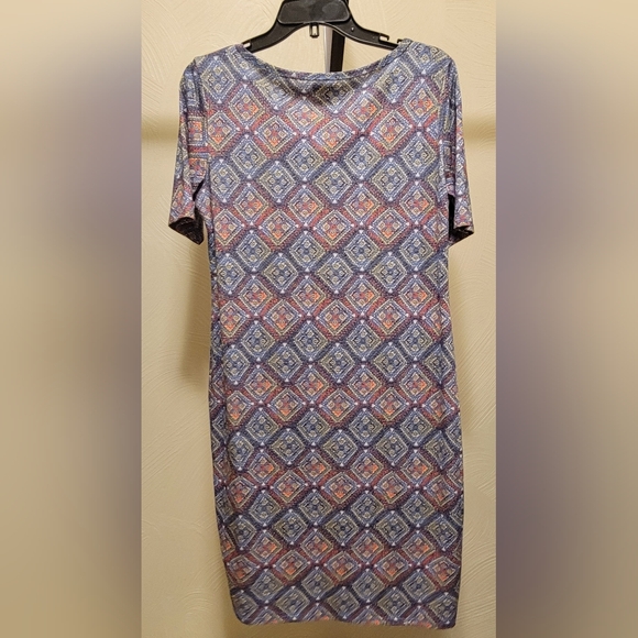 Lularoe Geometric Patterned Dress - Picture 2 of 4